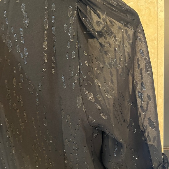 NWT Lilly Pulitzer Cleme Silk dress - onyx - size 6 - Picture 4 of 5